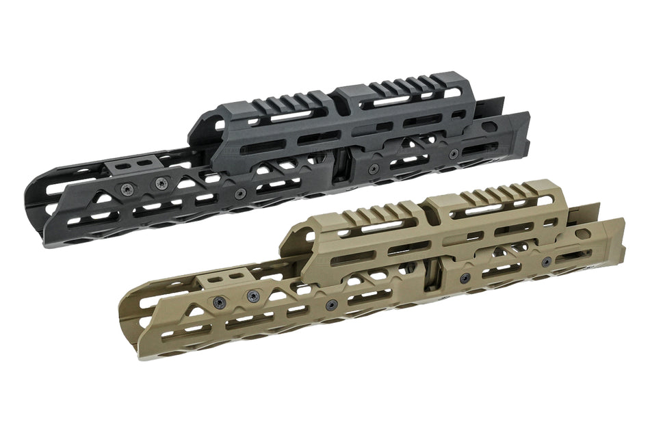 5KU KPYK Style 1U004B Extended Handguard & Upper Gas Tube Cover For CYMA AKM / AK74 AEG Series