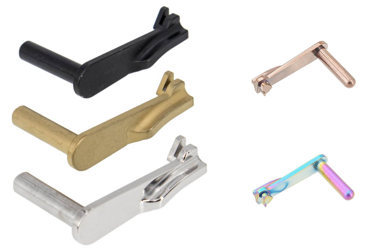 String Slide Stop 5KU Stainless Steel Slide Stop Type 6 for Marui TM Hi-Capa GBB Series ...
