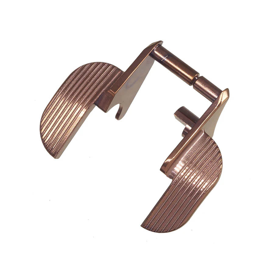 5KU Stainless Steel Thumb Safety-Ambi Extra Wide For Tokyo Marui TM Hi-Capa GBB Pistol Series