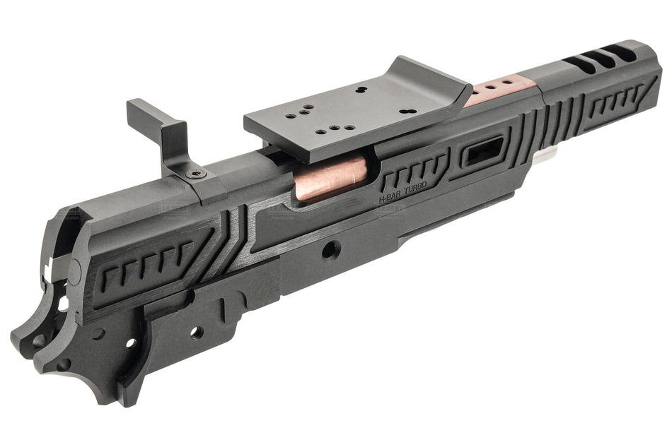 5KU Limcat Style Saber Cat Open Slide Set For Marui TM Hi-Capa GBBP Series