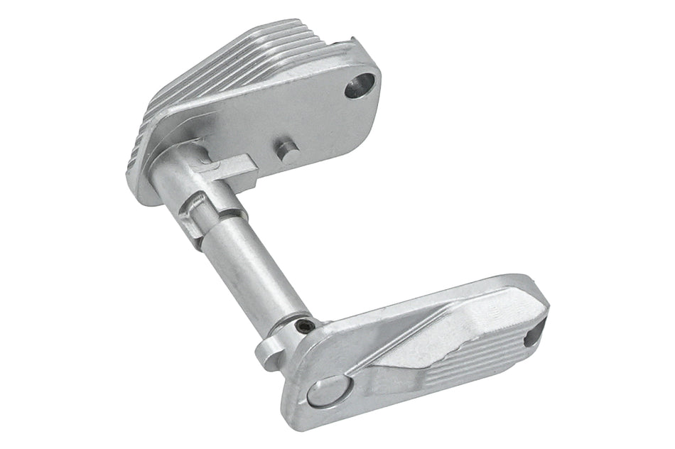 5KU Stainless Steel Thumb Safety Type D For KJ Shadow 2 / TS 2 GBBP Series ( Silver )