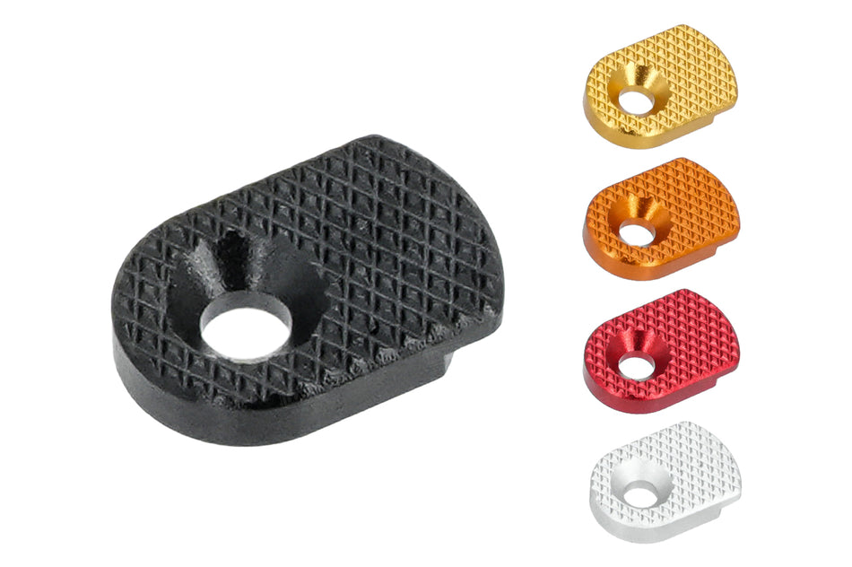 5KU CNC Aluminum Magazine Release Button Type B For ASG KJ Shadow 2 / TS 2 GBBP Series