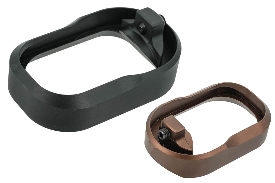 5KU CNC Aluminum Magwell For Marui TM G17 Gen5 MOS GBBP ( Combat Master Style )