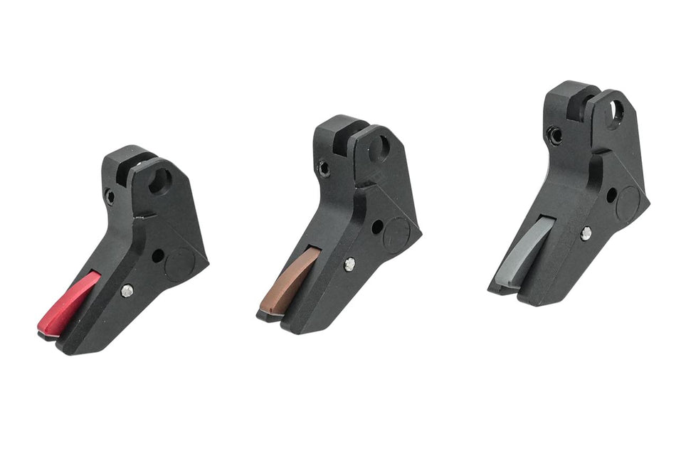 5KU Aluminum T Style Competition Trigger For Marui TM G17 Gen5 GBBP Series