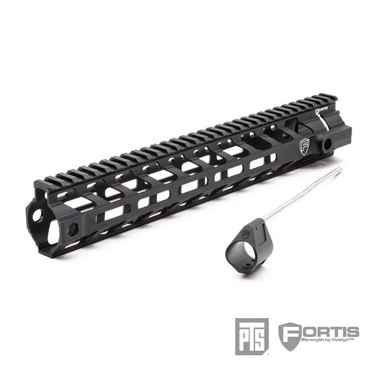 PTS Fortis REV™ II Free Float -AR M-LOK 12" ( AR ) Rail ( BK )