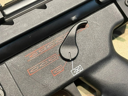 Bow Master x GMF 5 Position Buttstock & Picatinny Rail M1913 20mm Stock Adapter for UMAREX / VFC HK53 MP5 GBB Series & TM MP5A5 Next Gen AEG Series