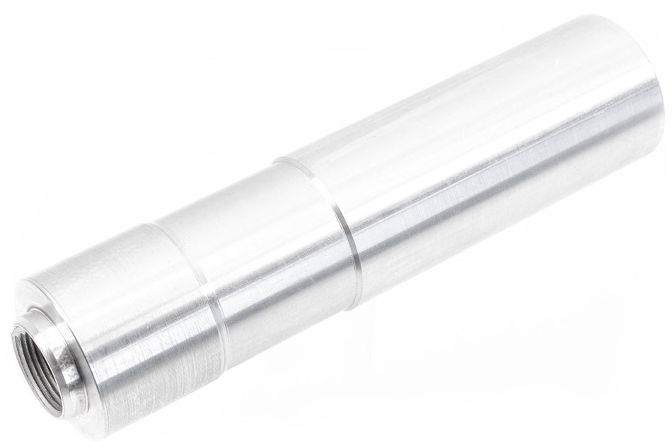 Asura DTK 4 Style Dummy Suppressor with Extened Inner Barrel for GBB / AEG AK 74U / 105 / 74 Airsoft Series ( Silver )