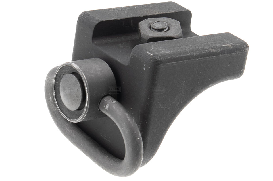 5KU Handstop with QD Sling Swivel for LW URX Handguard Rail ( Black )
