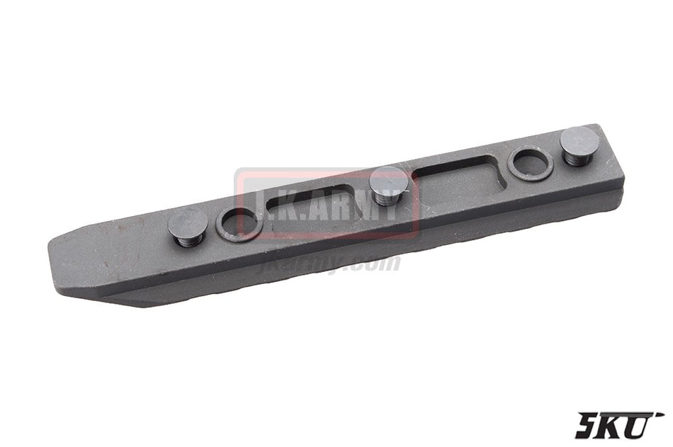 5KU 9 Slot Rail Section KeyMod ( BK )