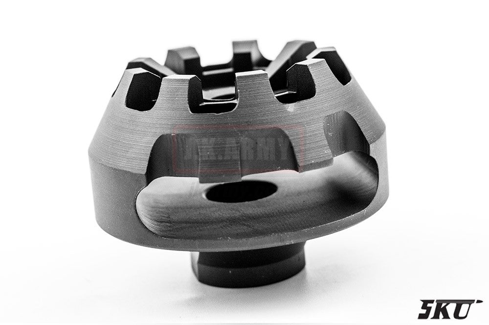 5KU Cookie Cutter Flash Hider for Airsoft ( Type 2 ) ( 14mm CCW )