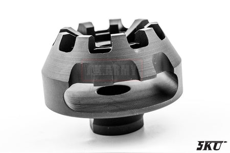 5KU Cookie Cutter Flash Hider for Airsoft ( Type 2 ) ( 14mm CCW )
