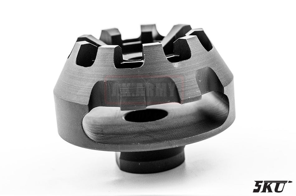 5KU Cookie Cutter Flash Hider for Airsoft ( Type 2 ) ( 14mm CCW )