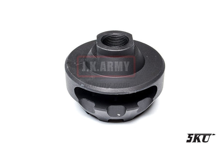 5KU Cookie Cutter Flash Hider for Airsoft ( Type 1 ) ( 14mm CCW )