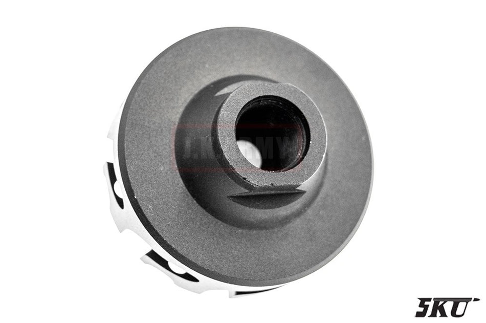 5KU Cookie Cutter Flash Hider for Airsoft ( Type 3 ) ( 14mm CCW )