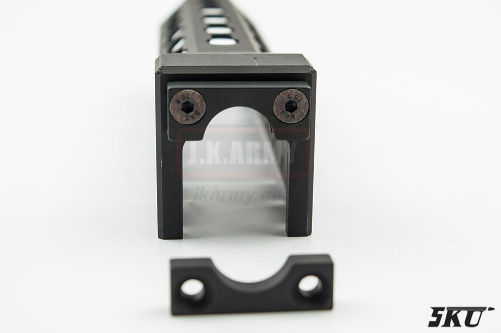 5KU AK Alfa Keymod Rail For Upper Rail Handguard ( Black )