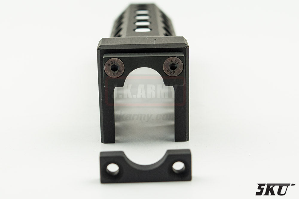 5KU AK Alfa Keymod Rail For Upper Rail Handguard ( Black )