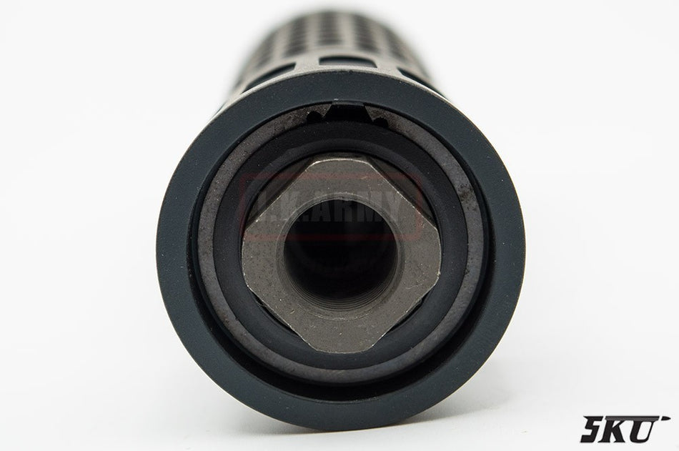 5KU KAC Style CQB QD Flash Hider & Barrel Extension ( 14mm CCW )