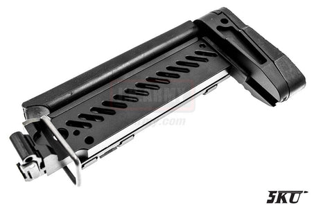 5KU PT-1 Style AK Side Folding Stock for CYMA AK ( BK )