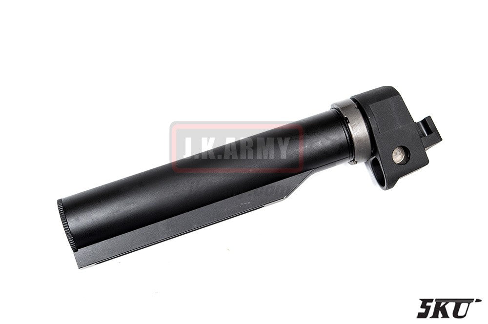 5KU Folding Stock Pipe Adapter for AK Series For CYMA / LCT / GHK ( AK to M4 Adapter with Buffer Tube ) ( Black )