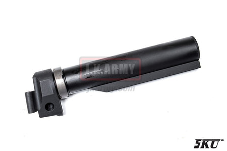 5KU Folding Stock Pipe Adapter for AK Series For CYMA / LCT / GHK ( AK to M4 Adapter with Buffer Tube ) ( Black )