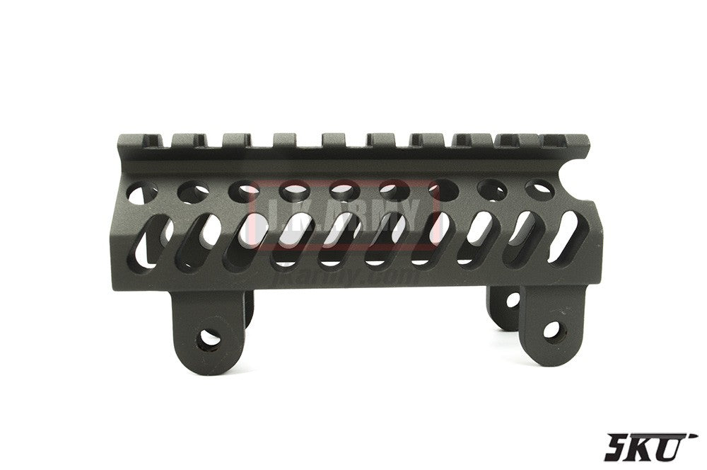 5KU B19 Upper Rail Handguard for AK Series Rifle ( BK )