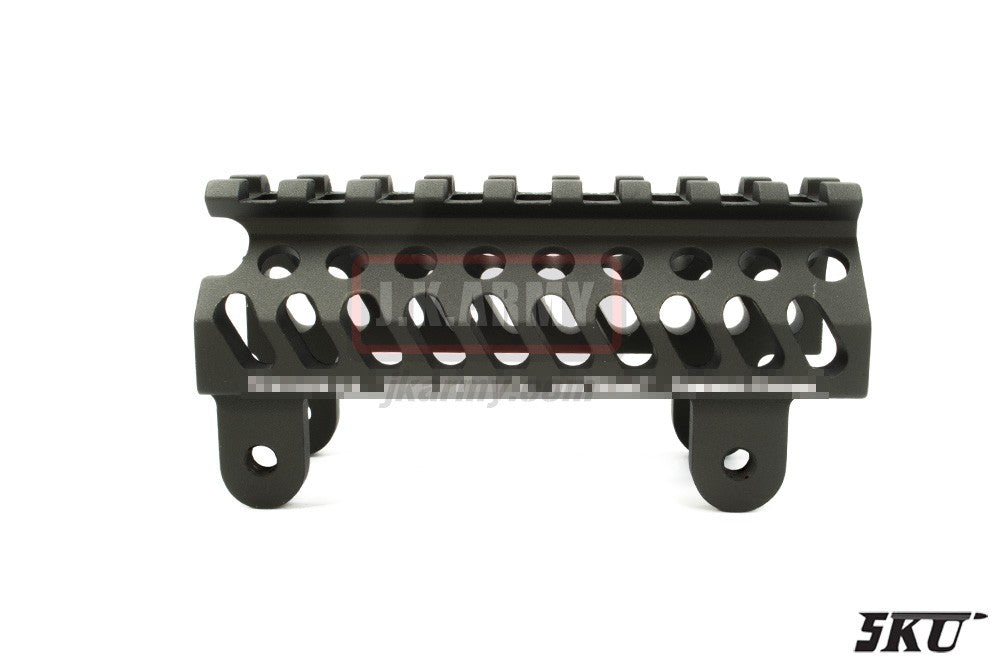5KU B19 Upper Rail Handguard for AK Series Rifle ( BK )