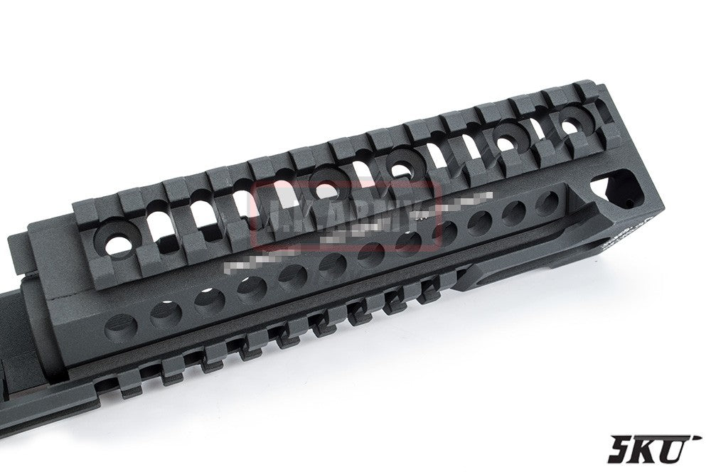 5KU B-30 Long Lower Rail Handguard for AK Series Rifle ( BK )