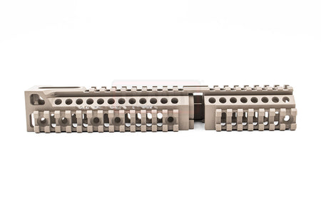 5KU B-30 Long Lower Rail Handguard for AK Series Rifle ( Tan )