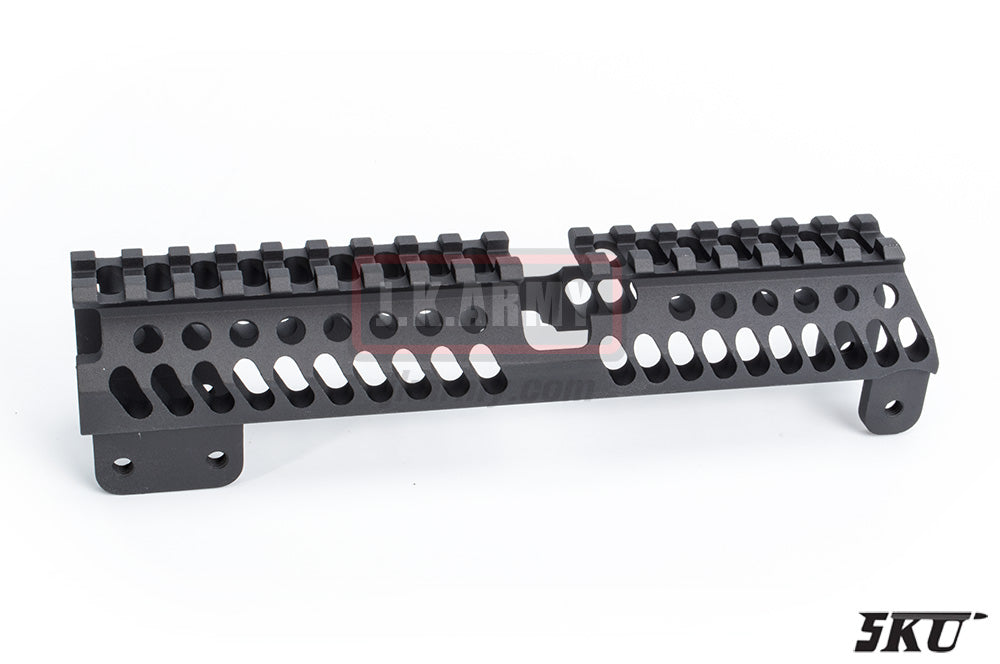 5KU Extra Long Upper Handguard for AK Series Rifle ( Black ) ( B31 Style )