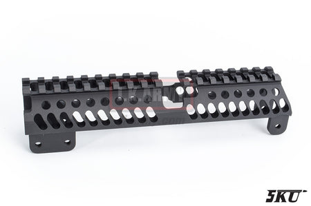 5KU Extra Long Upper Handguard for AK Series Rifle ( Black ) ( B31 Style )