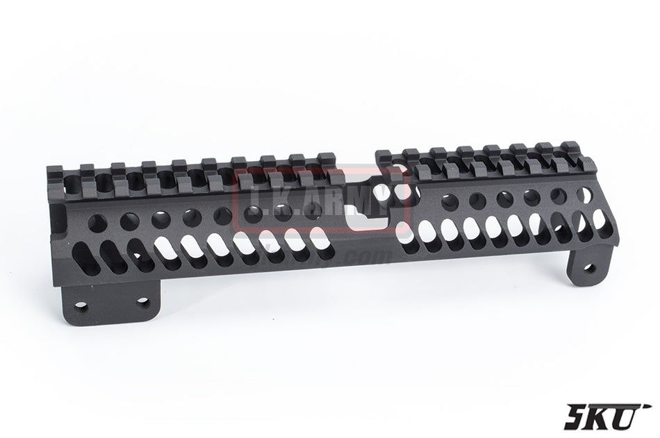 5KU Extra Long Upper Handguard for AK Series Rifle ( Black ) ( B31 Style )