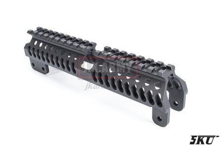 5KU Extra Long Upper Handguard for AK Series Rifle ( Black ) ( B31 Style )