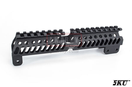 5KU Extra Long Upper Handguard for AK Series Rifle ( Black ) ( B31 Style )