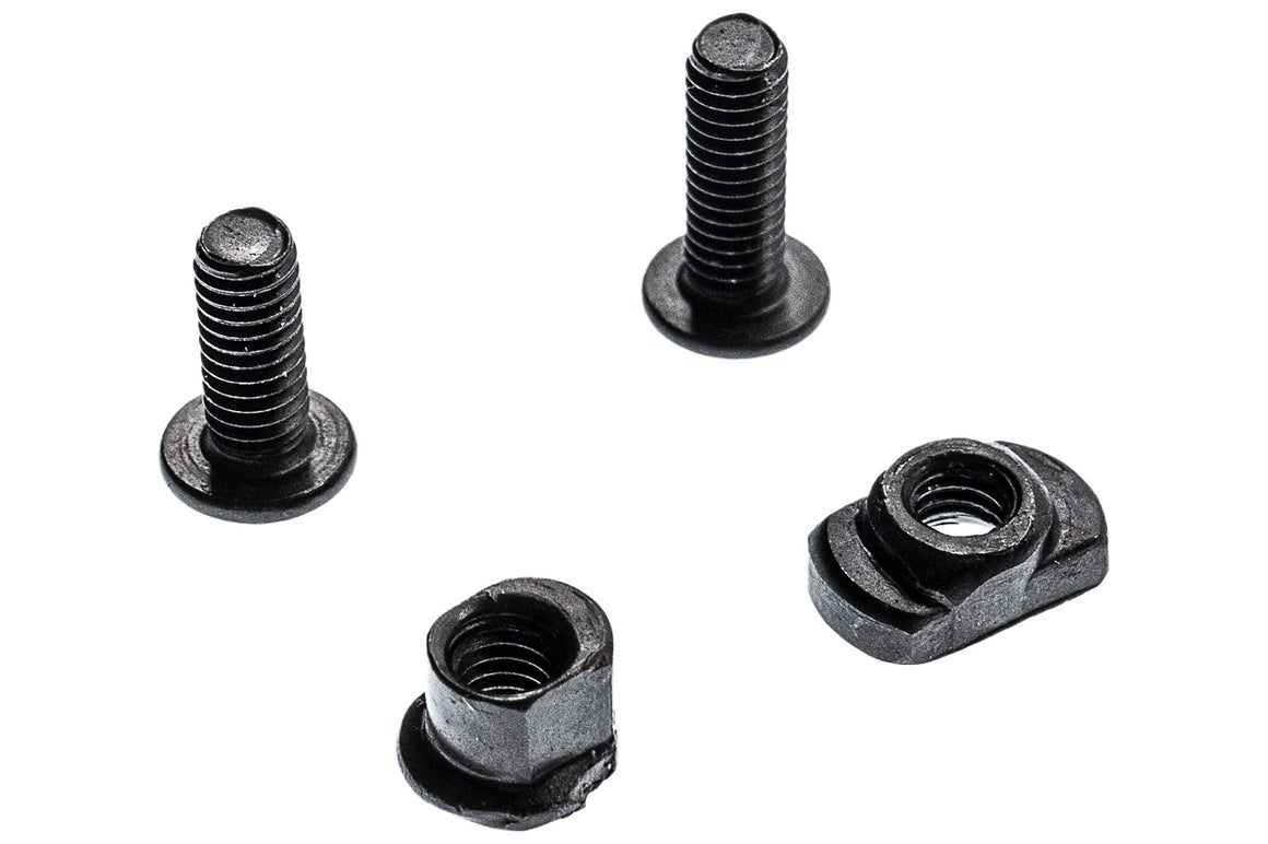 5KU M-LOK / Keymod CNC Tac Short Angle Grip-Red