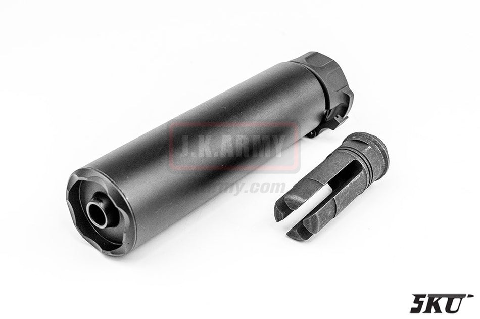 5KU SOCOM556 RC2 Dummy Barrel Extension 14mm CCW ( BK )