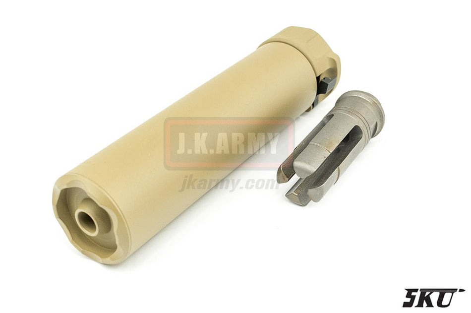 5KU SOCOM556 RC2 Dummy Barrel Extension 14mm CCW ( DE No Marking )