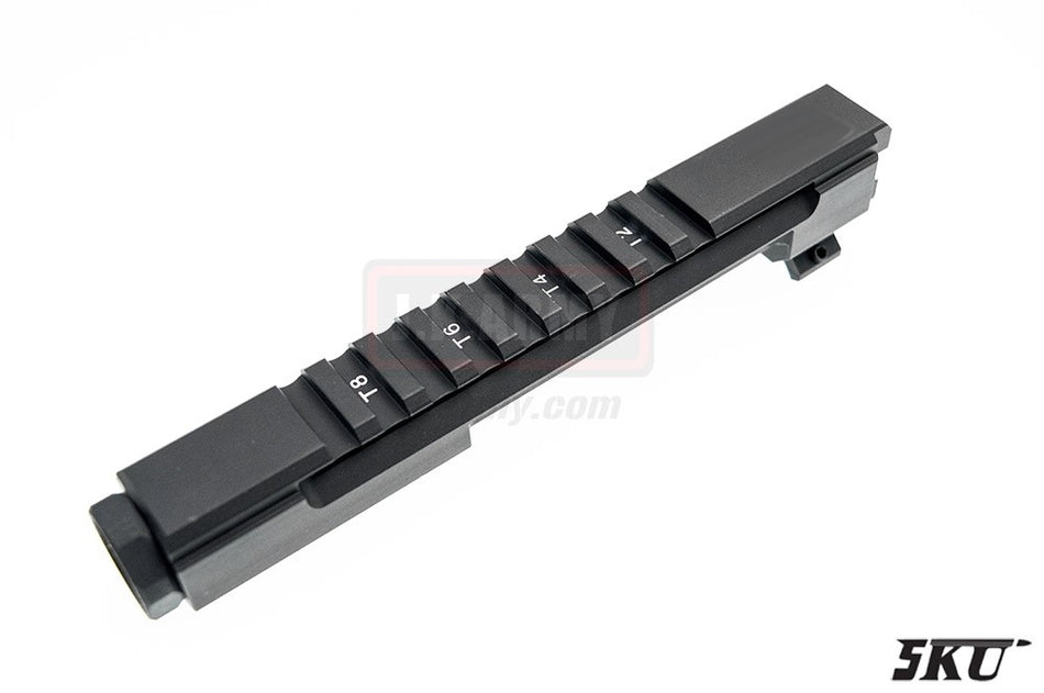 5KU AK 20mm Railed Gas Tube For GHK AK GBB