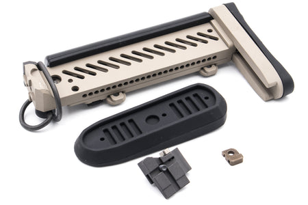 5KU PT-1 Style AK Side Folding Stock for CYMA LCT GHK AK Gen2 ( Tan )