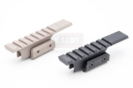 5KU B-18U Elongated AKS-74U Krink Classic Upper Rail ( Black / Tan )-Tan