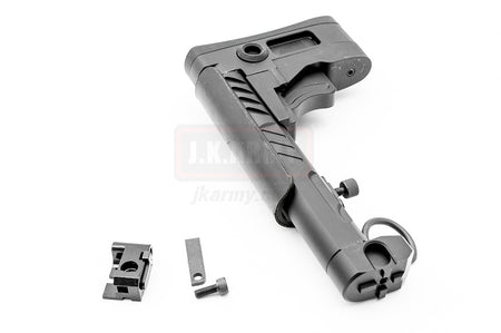 5KU PT-3 AK Telescopic Side Foldable Buttstock Stock for E&L AK Series ( Black / Tan )-Tan