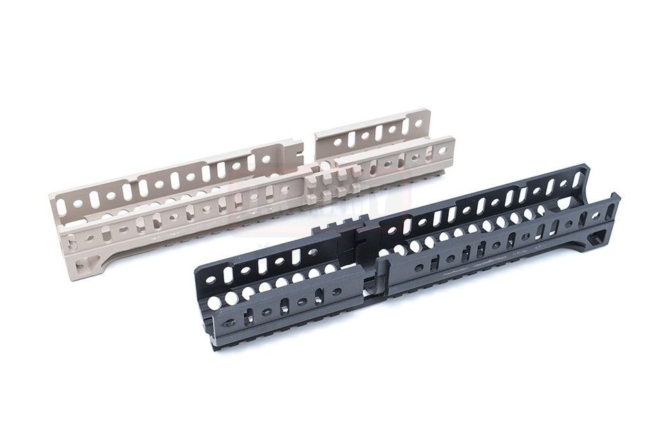 5KU B-30U Classic AK Long Handguard Rail ( Black / Tan )-Tan