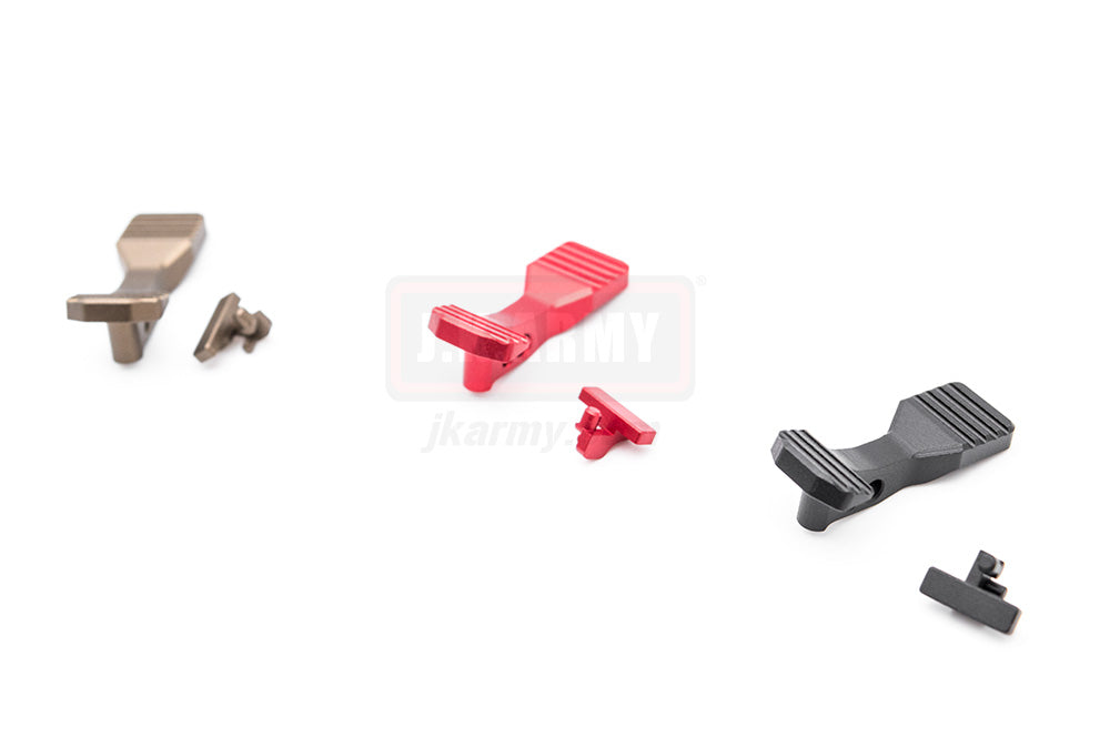 5KU Enhanced Bolt Catch for AEG M4 / AR Gear Box V2-Red