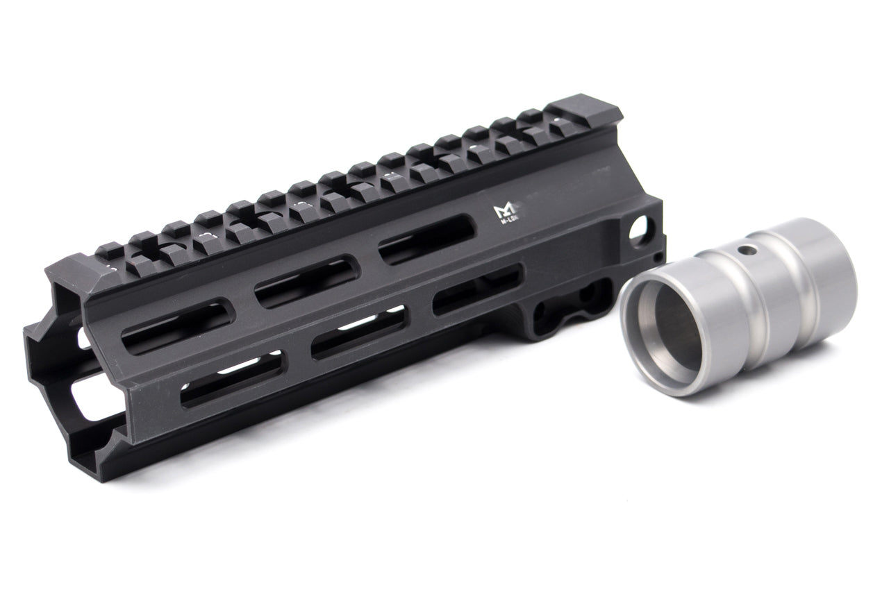 5KU 7 Inch MK8 Style Rail for AEG / MWS / WA GBB Spec ( Black / DDC )
