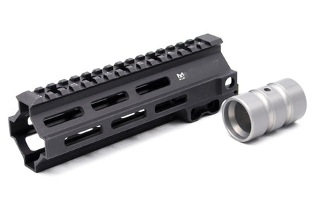 5KU 7 Inch MK8 Style Rail for AEG / MWS / WA GBB Spec ( Black / DDC )