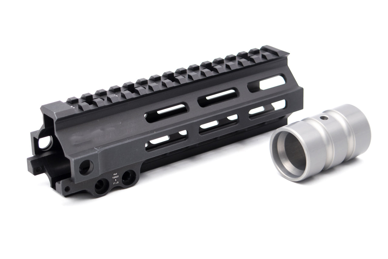 5KU 7 Inch MK8 Style Rail for AEG / MWS / WA GBB Spec ( Black / DDC )