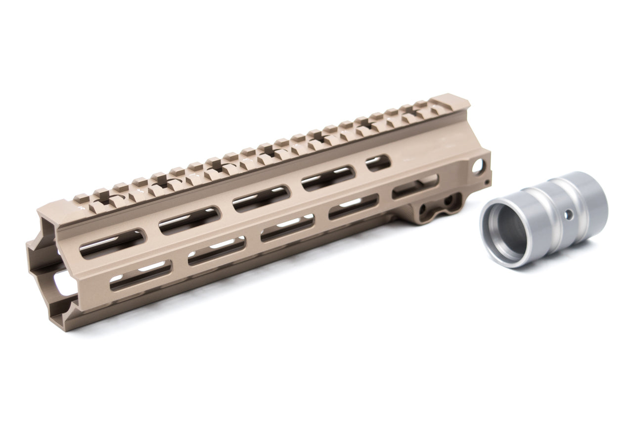 5KU 9.5 Inch MK8 Style Rail for AEG / MWS / WA GBB Spec ( Black / DDC )-DDC ( Desert Dirt Color )