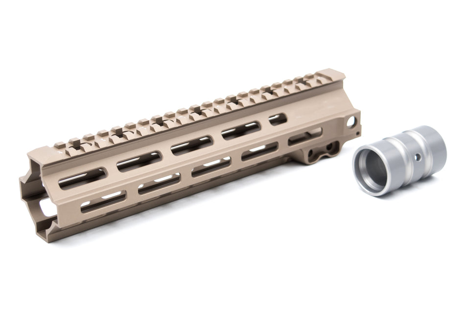 5KU 9.5 Inch MK8 Style Rail for AEG / MWS / WA GBB Spec ( Black / DDC )-DDC ( Desert Dirt Color )