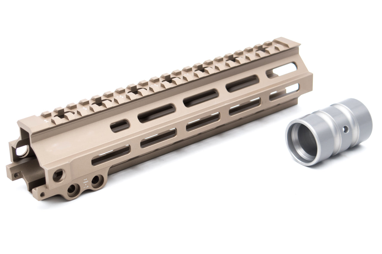 5KU 9.5 Inch MK8 Style Rail for AEG / MWS / WA GBB Spec ( Black / DDC )-DDC ( Desert Dirt Color )