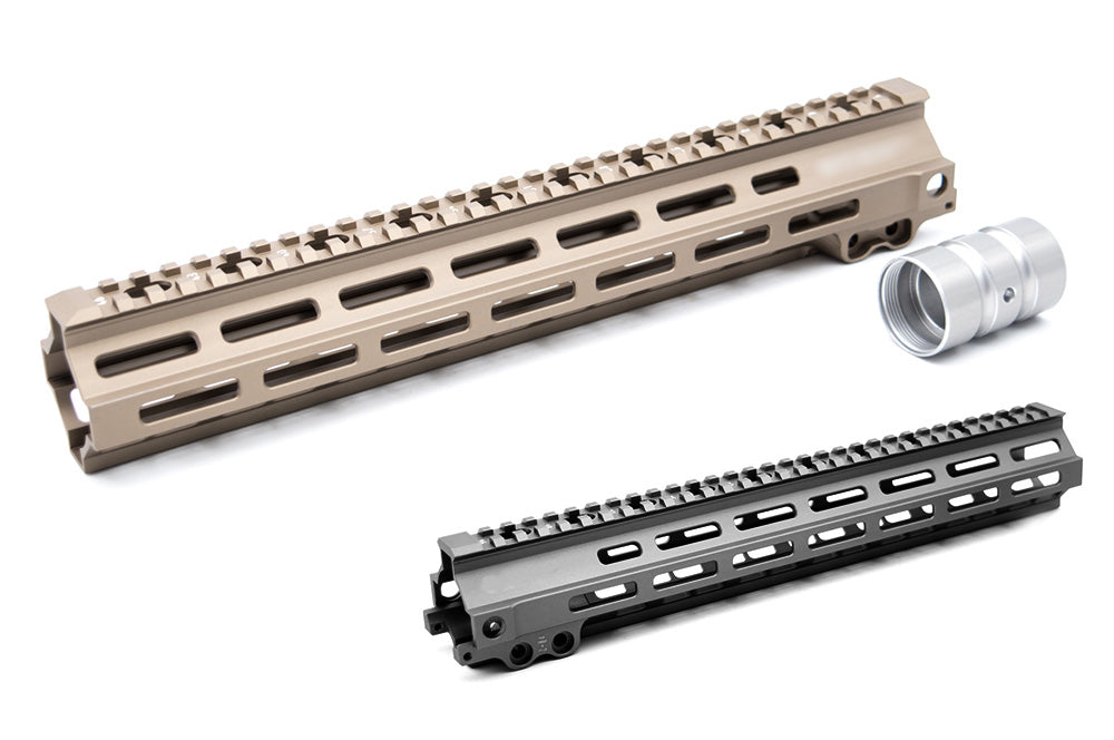 5KU 13 Inch MK8 Style Rail for AEG / MWS / WA GBB Spec ( Black / DDC )-DDC ( Desert Dirt Color )