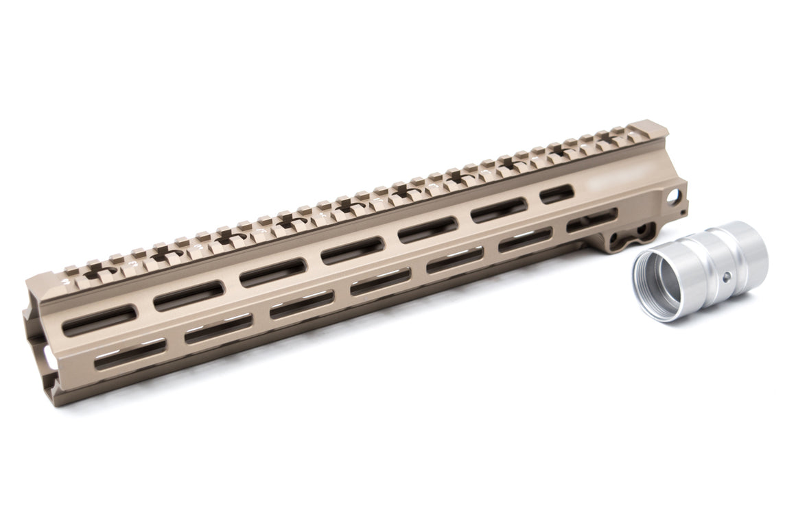 5KU 13 Inch MK8 Style Rail for AEG / MWS / WA GBB Spec ( Black / DDC )-DDC ( Desert Dirt Color )